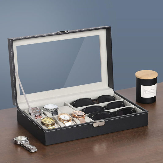 Estuche de almacenamiento de reloj y lentes